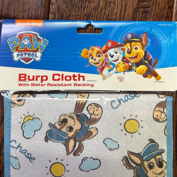 BRAND NEW NICKELODEON PAW PATROL BABY BURP CLOTH - Picture 2 of 3